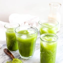 Ice Coconut Water Matcha