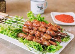 หัวใจไก่ย่าง 1 ไม้ 烤鸡心