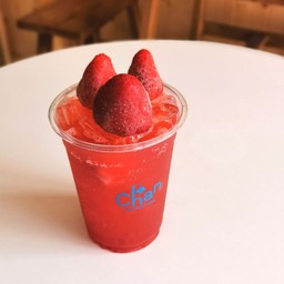 ICED STRAWBERRY SODA
