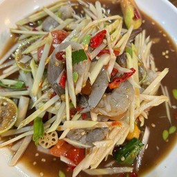 ตำกุ้งสด