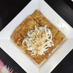 โรตีมะพร้าวอ่อน (ใส่ไข่)