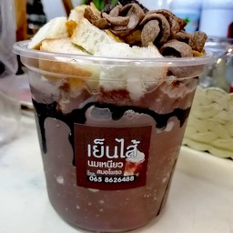 ปังเย็นโกโก้แก้วถัง