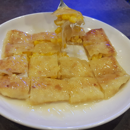 โรตีข้าวโพด+ชีส