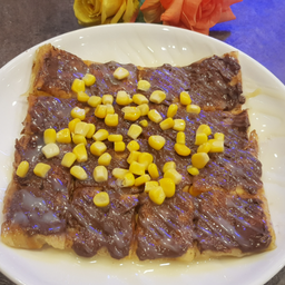 โรตีข้าวโพด+นูเทลล่า (ใส่ไข่)