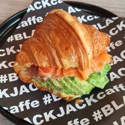 Smoked Salmon Avocado Croissant