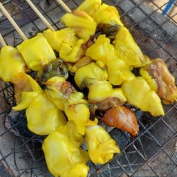 หมึกย่าง เตาถ่าน