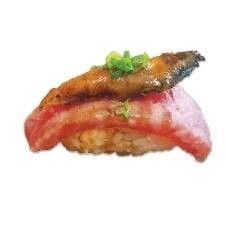 ทูน่าอูนางิซูชิ