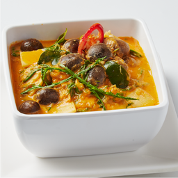 แกงคั่วเห็ดเผาะ