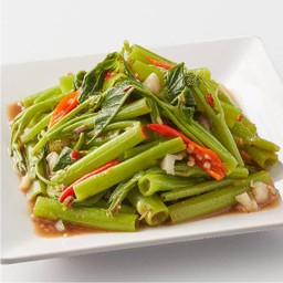 ผักบุ้งผัดพริกเคย