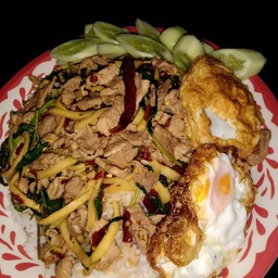 ร้านอาหารตามสั่งอาหารอีสานและเครื่องดื่ม