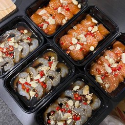 ดอง ลอง แดก (รามอินทรา 21) กุ้งดอง แซลมอนดอง