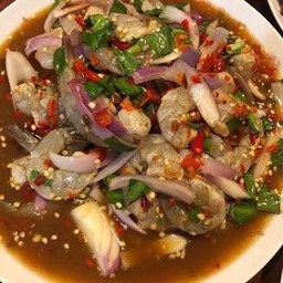 ยำกุ้งสด