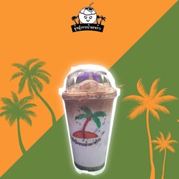 กาแฟอัญชันมะพร้าวนมสดเย็น ขนาด 16 ออนซ์