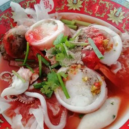 เกาเหลาโฟหมึกยัดไส้