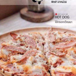 พิซซ่าหน้าไส้กรอกเวียนนา size m