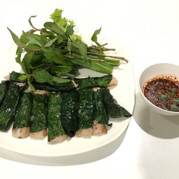 หมูย่างใบชะพลู