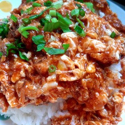 ข้าวปลากระป๋องผัดไข่