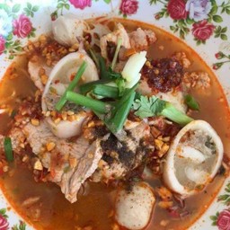 ต้มยำหมึกยัดไส้