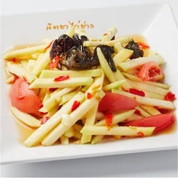 ตำมะม่วงปูเค็ม