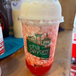 ชานมสตรอว์เบอร์รี่(ไม่แยกน้ำค่ะ)