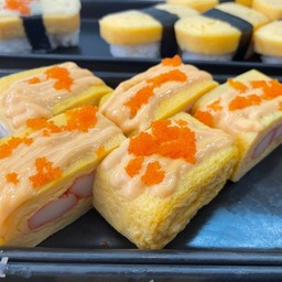 ไข่หวานห่อปูอัด