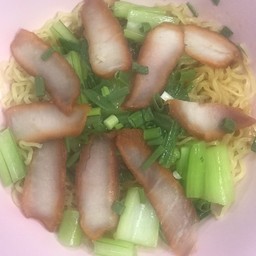 บะหมี่แห้งหมูแดง พิเศษ