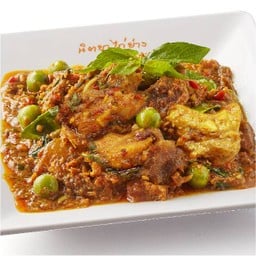 ผัดเผ็ดโครงอ่อนใบยี่หร่า