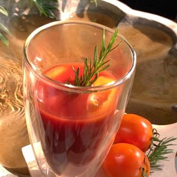น้ำมะเขือเทศ คั้นสดๆ (Tomato Juice) ไม่ผสมอะไรทัเงสิ้น สูตรผิวสวย เลือดฝาด