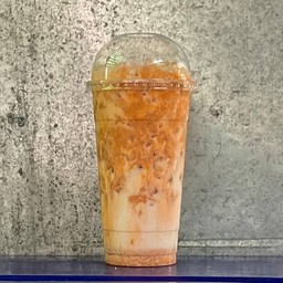 นมชาเย็นลาวา