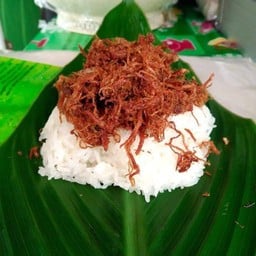 ข้าวเหนียวหมูฝอย