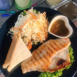 สเต็กปลากระพงย่าง