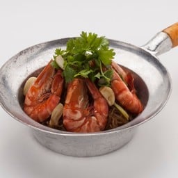 กุ้งอบวุ้นเส้น