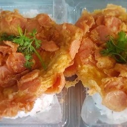 ข้าวไข่เจียว - ไส้กรอก ( 3 กล่อง )