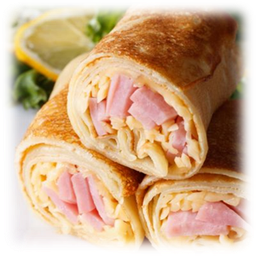 ไข่ม้วนแฮมชีส