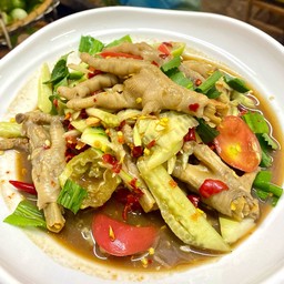 ตำแตงตีนไก่ปลาร้า