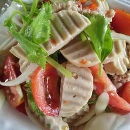 ยำวุ้นเส้นหมูยอ