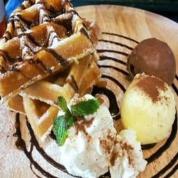 วาฟเฟิลไอศกรีม