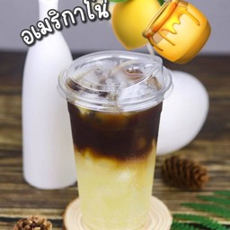 Ice Honey Lamon Coffee