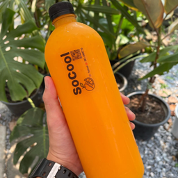น้ำส้มคั้นขวดใหญ่ 1,000 ml
