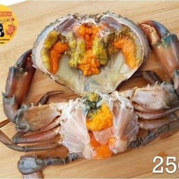 ปูทะเลไข่ดองน้ำปลากวน
