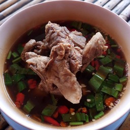 ต้มแซ่บเล้งหมู