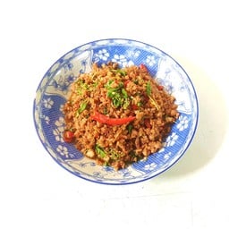 กับข้าวกระเพราหมูสับ