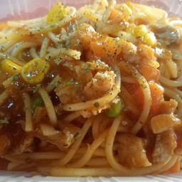 สปาเก็ตตี้กุ้ง อิตาเลี่ยนซอลแดง