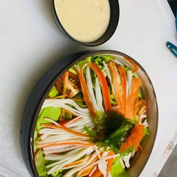 ยำสลัดปูอัด Spicy Kani Cream Salad