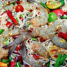 ตำชั่วกุ้งสด