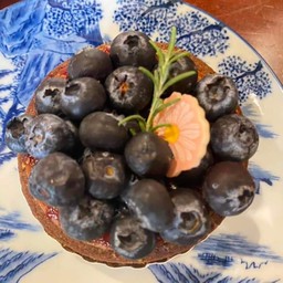 blueberry tart