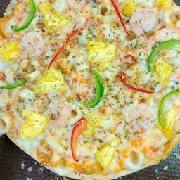 พิซซ่า หน้าซีฟูด (L)