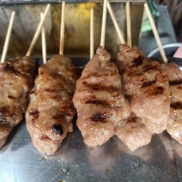 หมูย่างไร่รั้ง(ฝน)