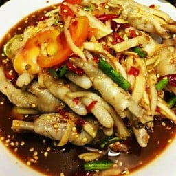 อาหารอิสาน-ส้มตำ-ไก่ย่าง ส้มตำ-ไก่ย่าง