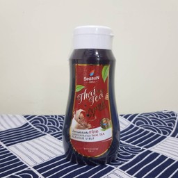 น้ำหวานเข้มข้นกลิ่นชาไทย สูตรคีโต ตราสีสรร 320ml